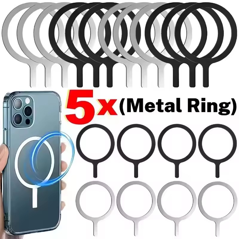 Phone Ring Holder - Универсальная магнитная металлическая пластина из нержавеющей