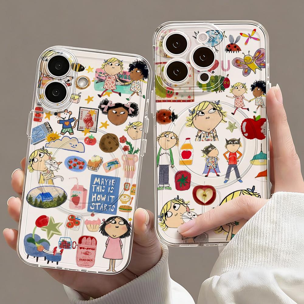 Phone Case Clear - Магнитный прозрачный чехол для телефона с