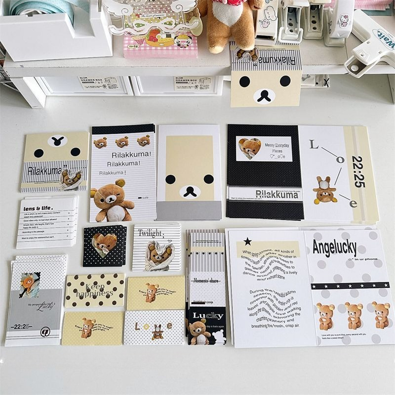 Phone Accessories Background - Декоративные карточки Rilakkuma, бумага для скрапбукинга