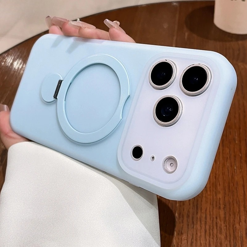Phone Ring Holder - Мягкий силиконовый магнитный чехол для телефона