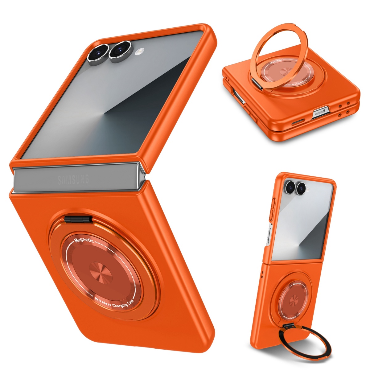 Phone Ring Holder - Магнитный металлический чехол-кольцо для телефона Galaxy
