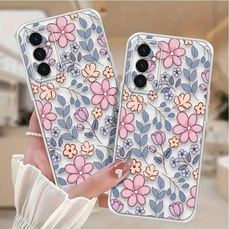 Phone Case Clear - Противоскользящий прозрачный чехол для телефона Samsung