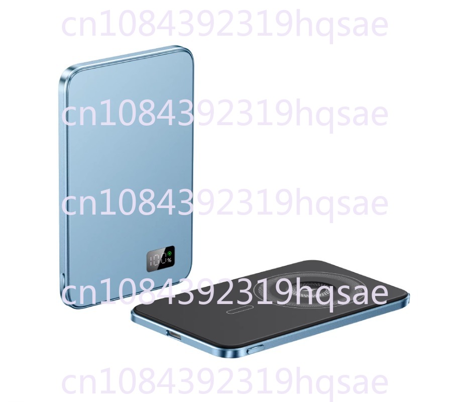 Power Bank Slim - Новинка 2024 года: Супертонкий магнитный быстрый