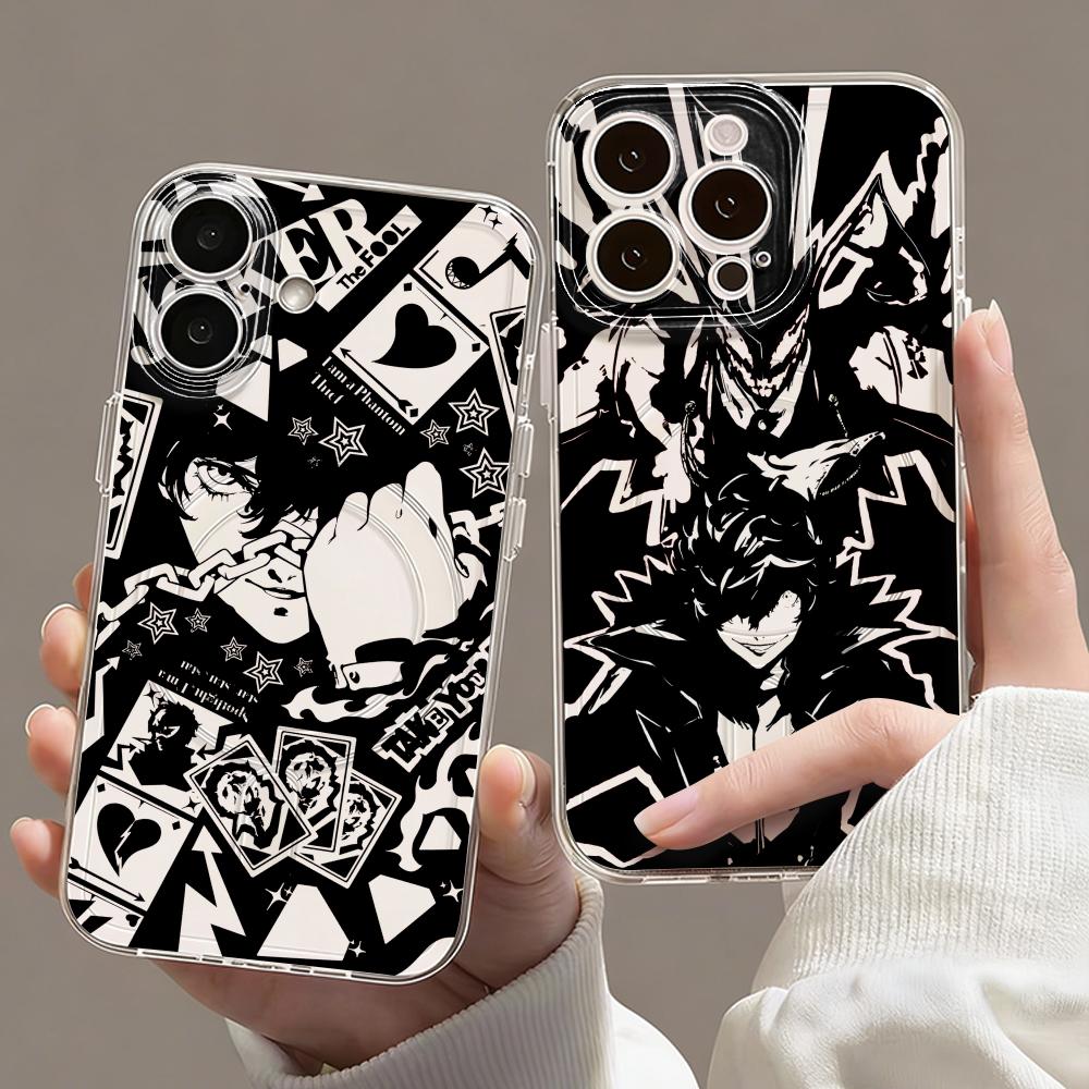 Phone Case Clear - Чехол для телефона Game P-Persona 5,