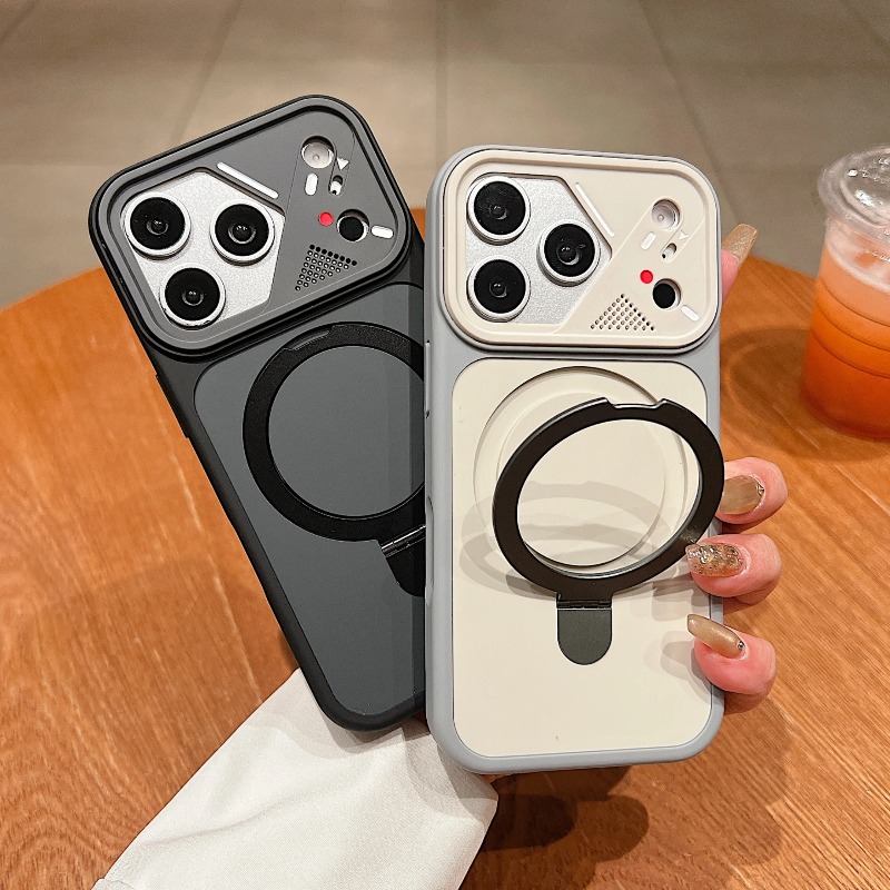 Phone Ring Holder - Роскошный металлический чехол-держатель с магнитом для