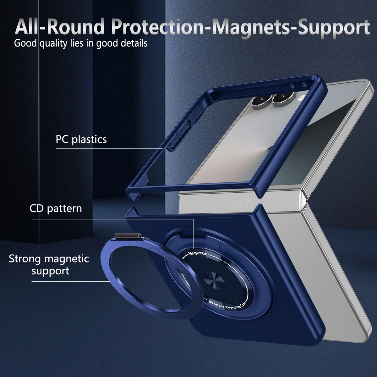 Магнитный металлический чехол- – обзор и цена Phone Ring Holder