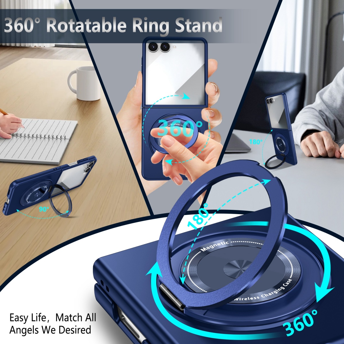 Магнитный металлический чехол- – обзор и цена Phone Ring Holder