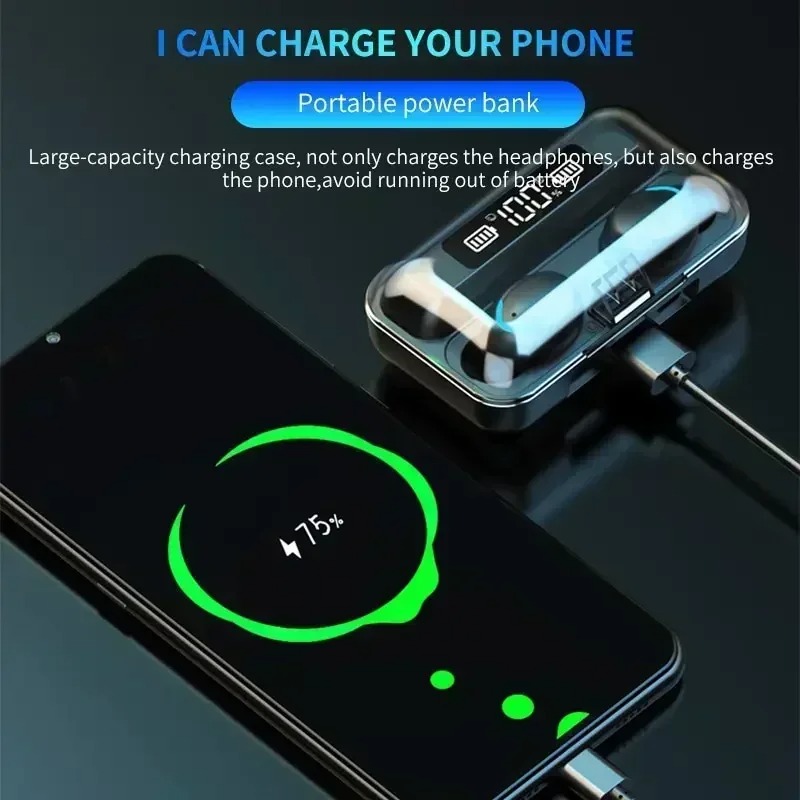 Новые Bluetooth-наушники F9, 9 – обзор и цена Phone Accessories Amazon