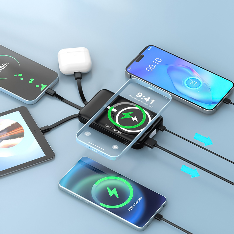 Портативный беспроводной магни – обзор и цена Power Bank Slim