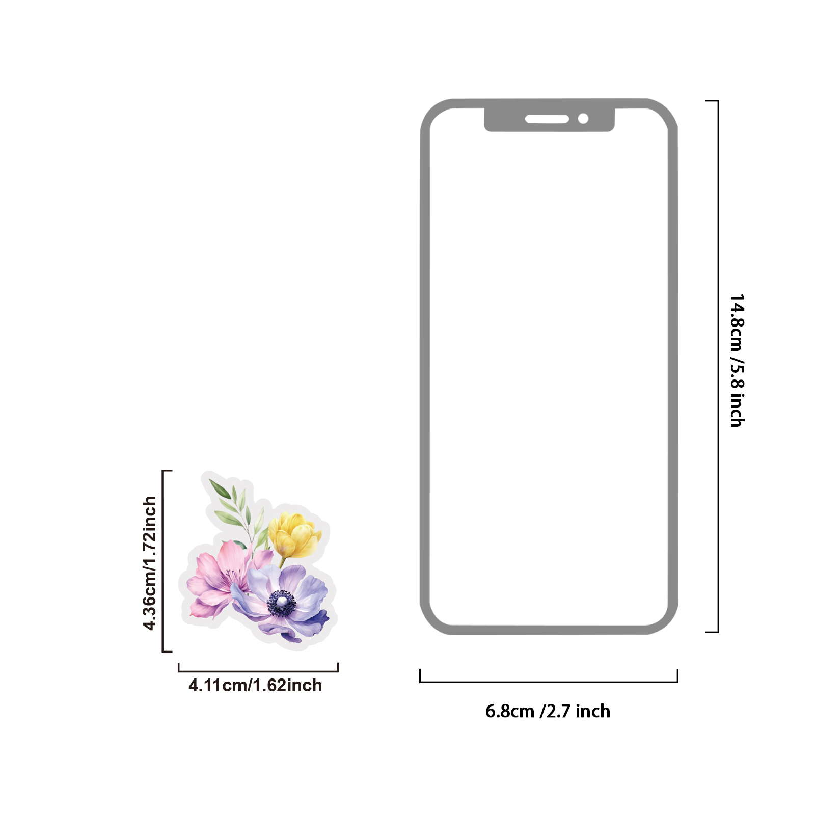 Набор из 20 винтажных наклеек  – обзор и цена Phone Accessories Background