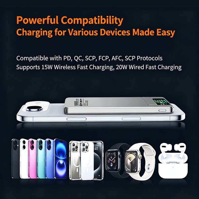 Тонкий и портативный магнитный – обзор и цена Power Bank Slim