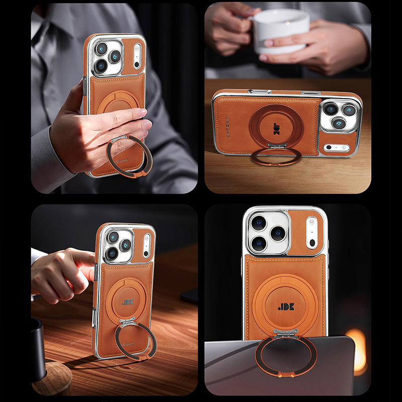 Роскошный кожаный чехол с магн – обзор и цена Phone Ring Holder