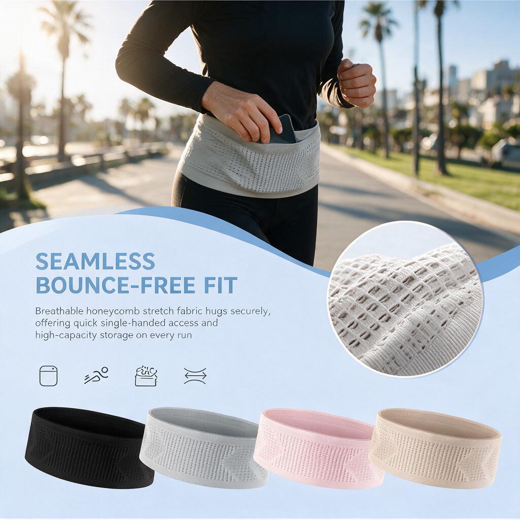Бесшовная незаметная поясная с – обзор и цена Phone Accessories For Running